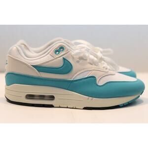 Nike Air Max 1 '87 Sz 9 - White/Teal